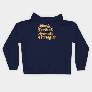 Musketeers Bunch Kids Hoodie